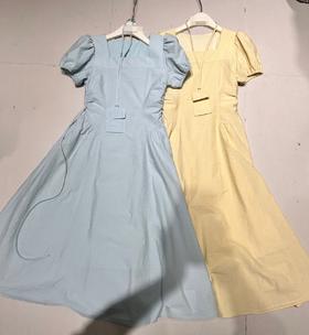 【门店同款】ENJOY夏季韩系方领连衣裙 162645709