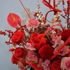 联盛-红色系混搭桌花 商品缩略图3