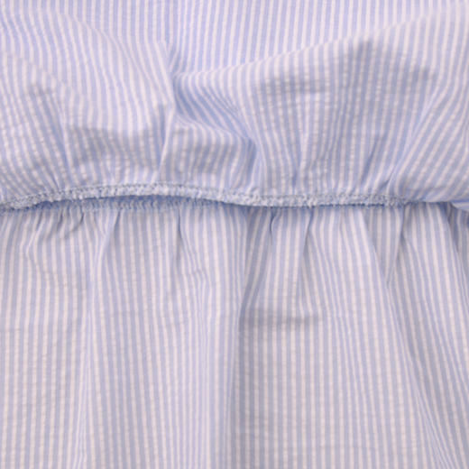 棉果果夏季新品女童纯棉泡泡袖连衣裙M222701226344 商品图4