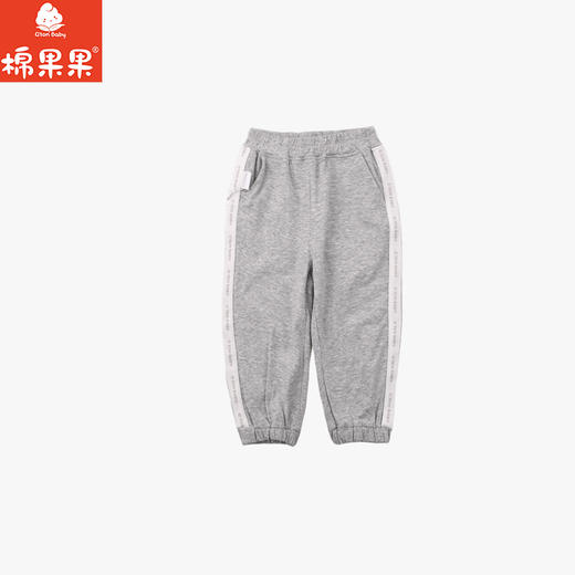 棉果果夏季新品男童纯棉凉感针织九分裤M212208226390 商品图0