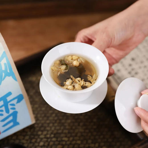 女人的“散气茶”！清爽甘甜、身心舒畅！春夏五虎一级茉莉花茶 150g/袋 广西横县产地 烘青绿茶窨制 花香浓郁 商品图6