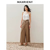 MAXRIENY复古阔腿裤不对称设计货号：MC85PA280 商品缩略图0