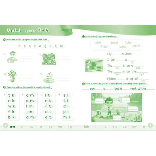 丽声瑞格叔叔自然拼读法(教学版) 商品图10