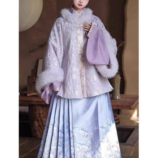 裁缝学苑AS651新款汉服女明制花昭君袄古装风套装纸样女装三件套样板图纸 商品图4