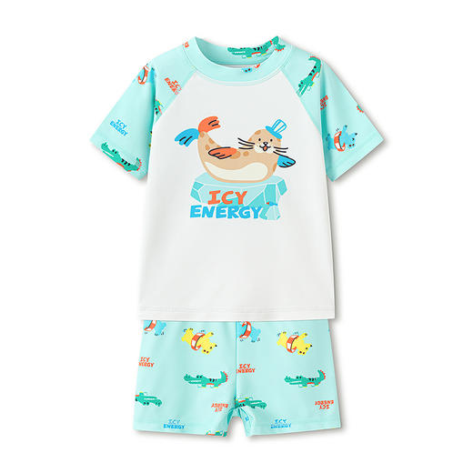 巴拉巴拉儿童泳衣男女童宝宝2026年新款分体泳装防晒耐氯泳衣裤 商品图4