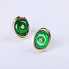 【财源广进】翡翠元宝耳钉G2603125 商品缩略图3