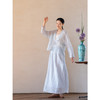 牧衣游原创 棉麻半身裙女夏新款轻薄柔软宽松百搭休闲A字裙 舒意 商品缩略图1