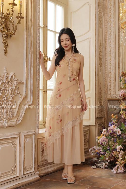 【门店同款】ENJOY夏季蕾丝叠影无袖裙 171293071 商品图0