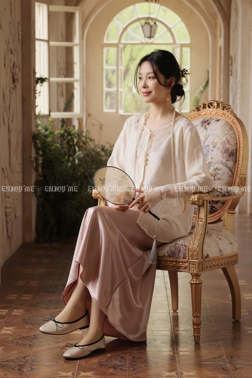 【门店同款】ENJOY夏季“游园戏梦”蝶绕花间上衣 170747772 商品图3