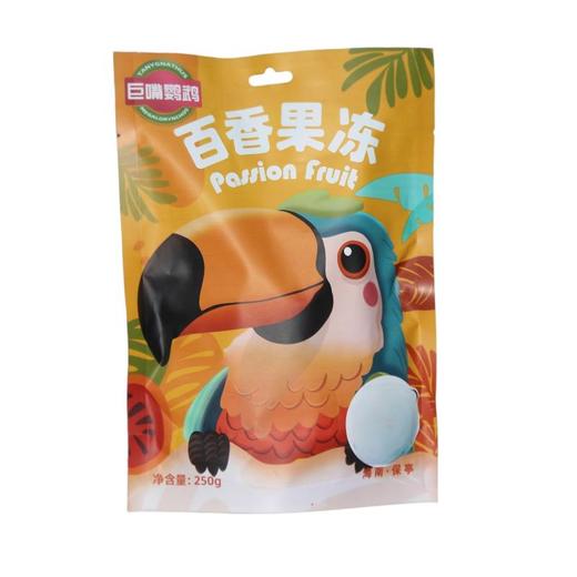 巨嘴鹦鹉 百香果冻 250g*2袋 商品图0