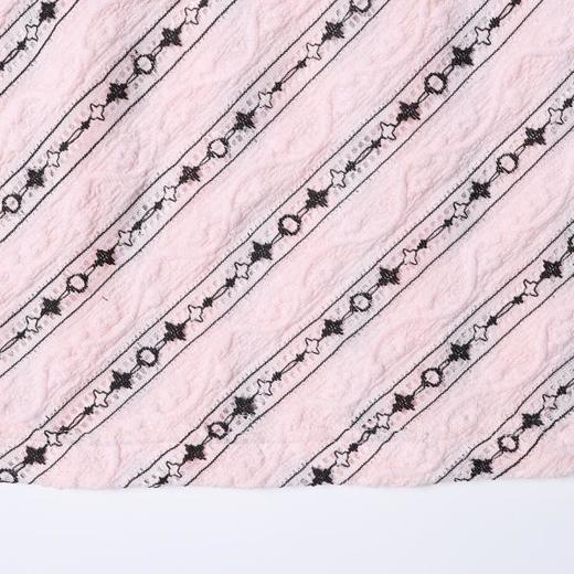 SDSA男装2026新款斜纹星星印花短袖T恤肌理感宽松圆领休闲上衣 商品图3