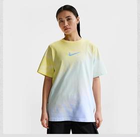 【店庆提前购】【8.8折】7楼NIKE耐克女短袖26夏新款宽松渐变扎染棉质圆领运动T恤IR7557-714吊牌价399折后价351