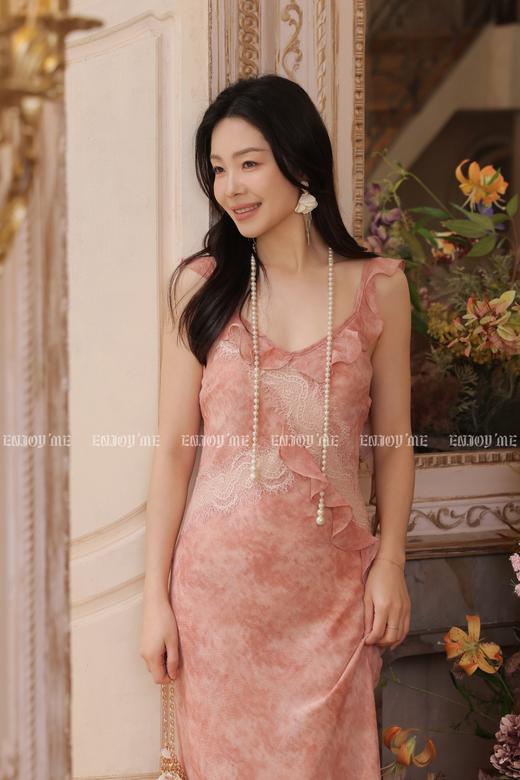 【门店同款】ENJOY夏季琉璃紫烟飘带长裙 170745558 商品图6