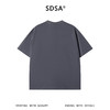 SDSA男装2026新款轻奢国潮简约苹果字母小标印花设计圆领短袖T恤 商品缩略图4