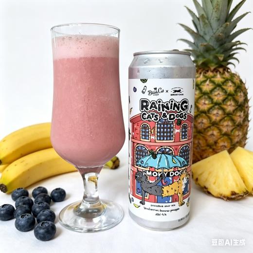 黑猫酿造 雨中猫狗 330ml 商品图0