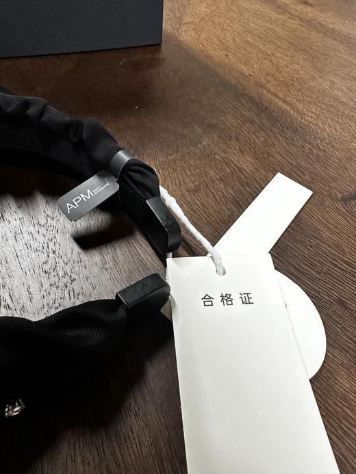 精品礼盒+礼袋！APM摩登奢钻褶皱水晶发箍  26Y04017- 商品图10