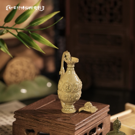故宫凤首龙柄壶冰箱贴桌面小摆件禁止出境文物复刻北京文创礼物
