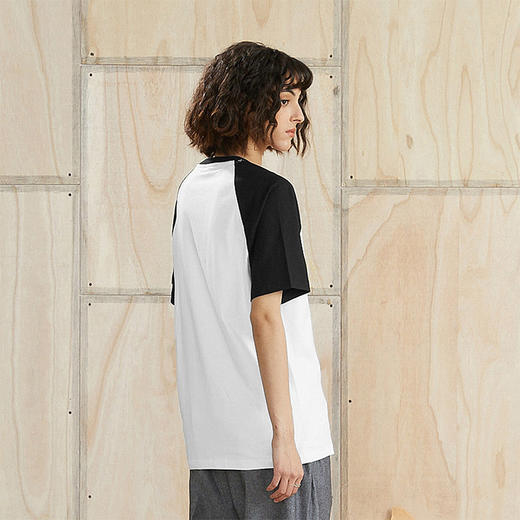 Dickies大LOGO经典款印花撞色拼接短袖 印花插肩袖t恤男 DK007438 商品图3