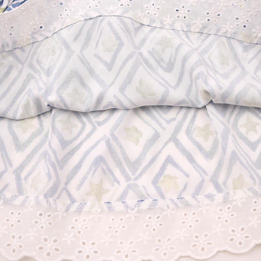 棉果果夏季新品女童人棉凉感套头娃娃衫M222140426318 商品图5