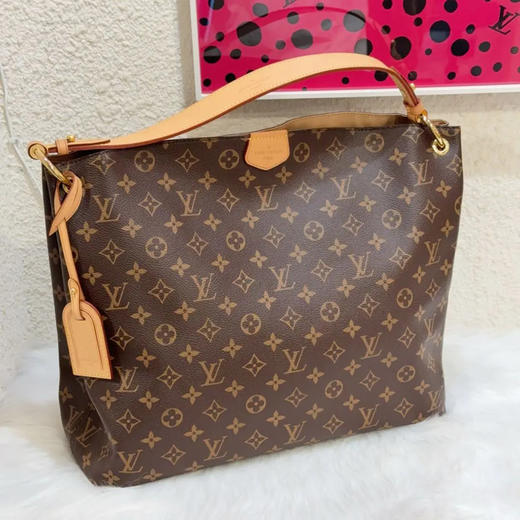 LV Graceful 老花 中号 单肩斜挎包 商品图1