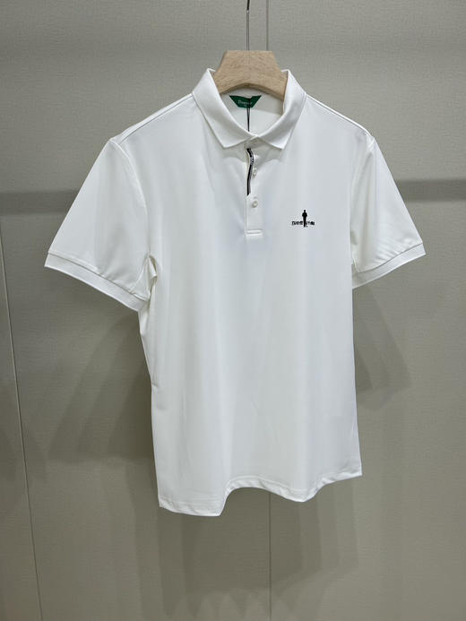 原单正品比音勒芬高尔夫夏季男休闲运动短袖POLO衫，
颜色：黑色、白色、浅绿
尺码 M、L、XL,XXL 商品图1