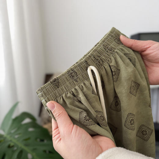 【39.9元/2件任选】儿童防蚊裤夏季男童休闲裤透气女童花花裤夏季裤子喜林贝尔 商品图3