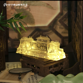 洛阳应天门发光冰箱贴磁吸桌面小摆件文创旅游纪念品