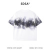 SDSA男装2026新款高贵轻奢潮牌简约晕染撞色印花圆领短袖T恤百搭 商品缩略图1