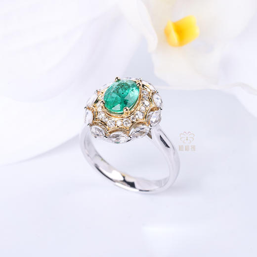 【满庭芳】祖母绿戒指-CB12411011 商品图3