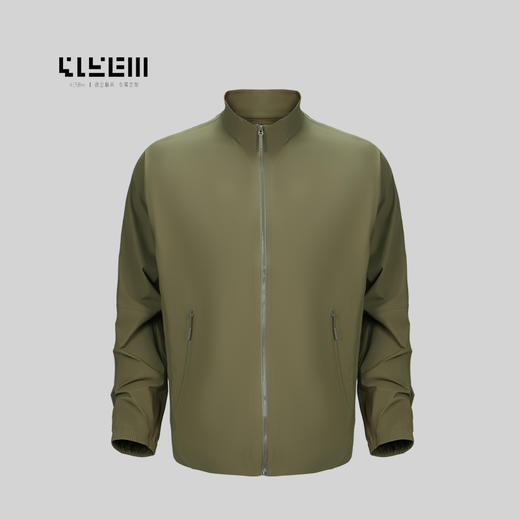 4158m 沐光者轻行政立领无痕风衣 商品图0