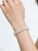 双圈小米珠手环 4mm淡水珍珠 简约叠搭 仙气日常 [发：27] 商品缩略图1