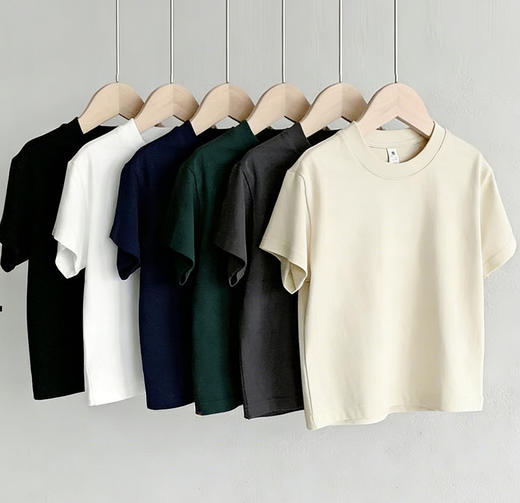 【39.9元/2件起】230g克纯棉亲子T恤可穿200斤儿童款男款女款夏季短袖 商品图4