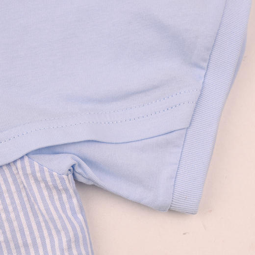 棉果果夏季新品女童纯棉泡泡袖连衣裙M222701226344 商品图2