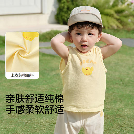 【balaOne】巴拉巴拉童装宝宝t恤婴儿短袖上衣2026新款夏装两件装 商品图3