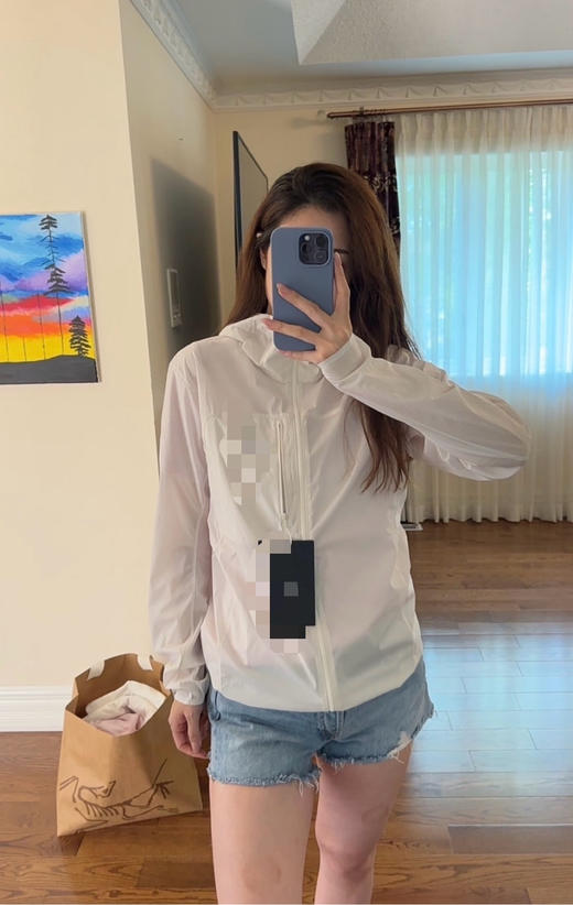 43-7 上新绝杀 远古鸟 情侣款 五色 连帽皮肤衣 商品图9