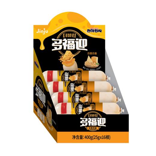 大力天将 多福迎爆浆芝士鳕鱼肠25g 천하장사 더블링콰트로치즈25g 商品图0