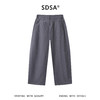 SDSA男装2026新款高贵轻奢高街设计纯色明线直筒牛仔裤百搭上衣 商品缩略图4