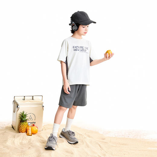 【实体店同款】男童针织套装夏季新款安奈儿童装AB621141 商品图3