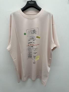 中性款印花短袖T恤fe016