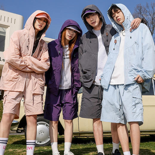 79元防晒衣套装！情侣款山系防晒衣套装 UPF50+ 轻薄透气 防水快干 情侣款设计 时尚百搭 商品图10