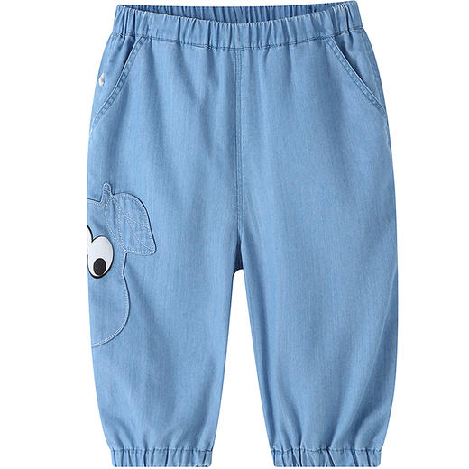 【实体店同款】男童牛仔七分裤夏季新款安奈儿童装XB626183 商品图5