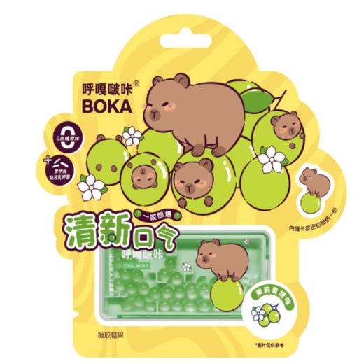 呼嘎啵咔茉莉青提爆珠3.24g/盒 商品图0