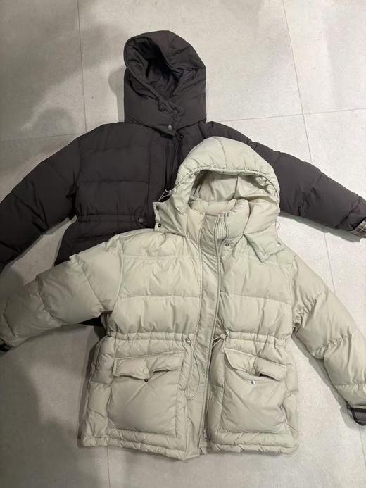 【门店同款】ENJOY春季连帽收腰一手长外套 160897507 商品图0