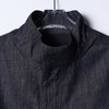 SDSA男装2026新款高贵轻奢时尚复古立领松紧下摆马甲百搭舒适上衣 商品缩略图1