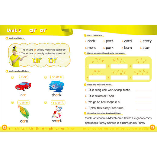 丽声瑞格叔叔自然拼读法(教学版) 商品图11