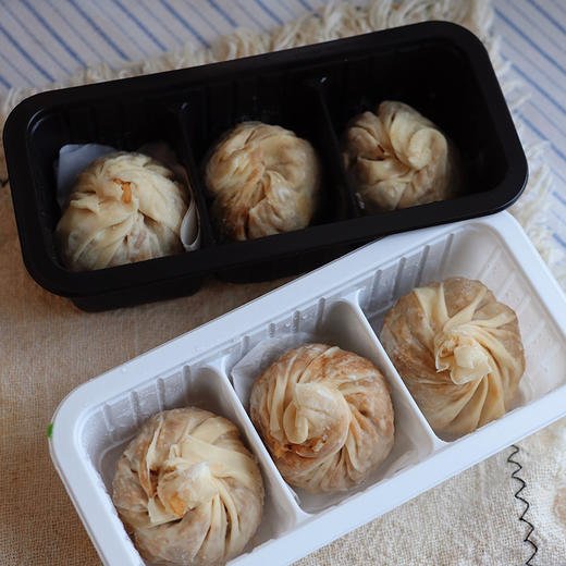 【扬州30年老师傅手工制作 软糯鲜美 纸皮烧卖】拳头大小 皮薄馅多 早餐、下午茶饱腹解馋 商品图6