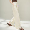 「自」全新升级【铂金会员174/天猫229/差价55】(01806)洛诗琳高腰百搭阔腿裤女2026新款慵懒风垂感显瘦休闲长裤 商品缩略图1