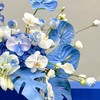 静美同心-蓝白色系混搭桌花 商品缩略图1