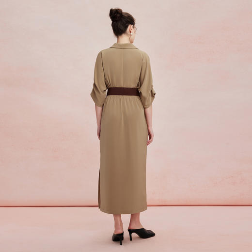 RF807斯尔丽26新款商场同款宽松H廓形不挑身材知性大方连衣裙 商品图5