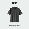 NPC潮牌字母印花小立领短袖T恤立体剪裁凉感索罗娜夏上新NP62TE07 商品缩略图1